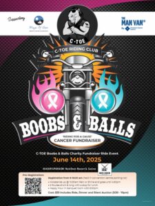 Boobs & Balls Poster and Logo