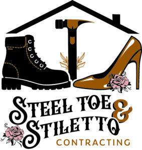 Steel Toe & Stiletto Contracting Logo